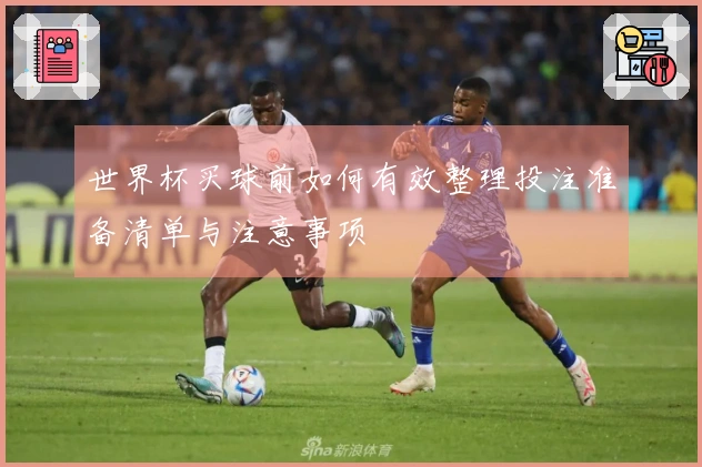 世界杯买球前如何有效整理投注准备清单与注意事项