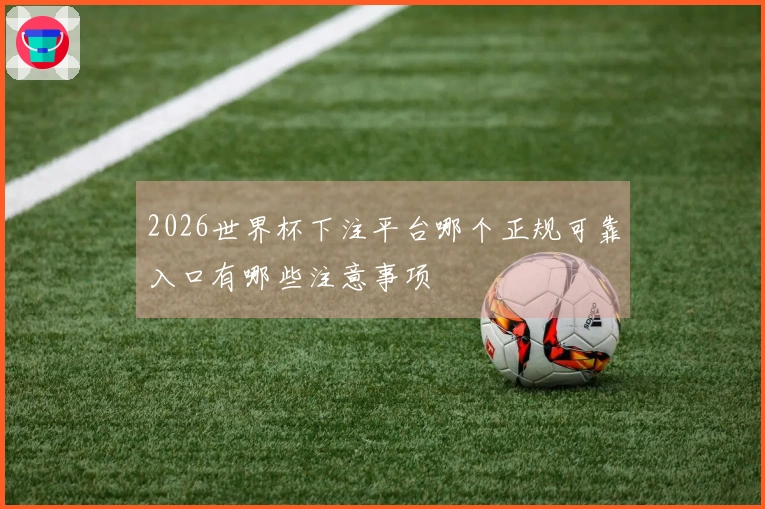 2026世界杯下注平台哪个正规可靠入口有哪些注意事项