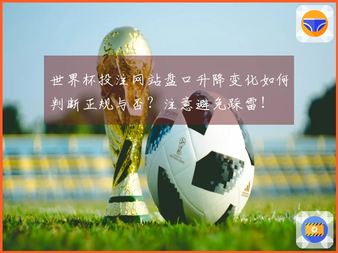世界杯投注网站盘口升降变化如何判断正规与否？注意避免踩雷！