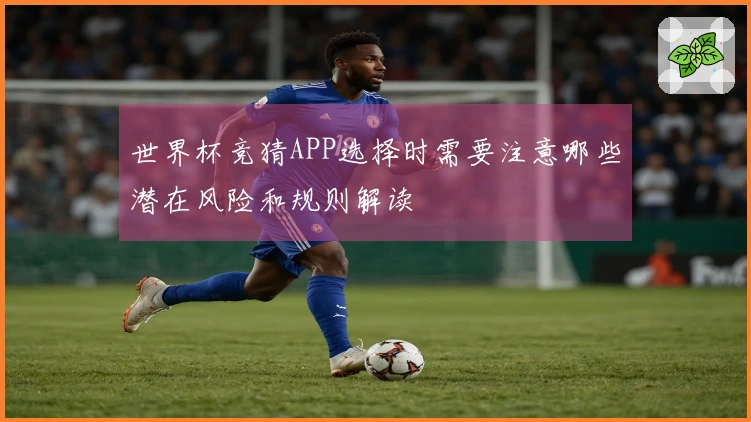 世界杯竞猜APP选择时需要注意哪些潜在风险和规则解读